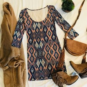 Forever 21 Aztec Dress Size M